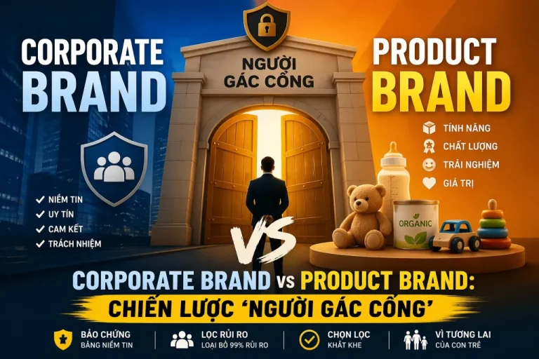 Thương hiệu doanh nghiệp (Corporate Brand) vs Thương hiệu sản phẩm