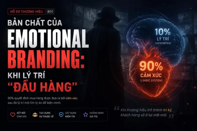Emotional Branding: Bí quyết chiếm trọn trái tim khách hàng